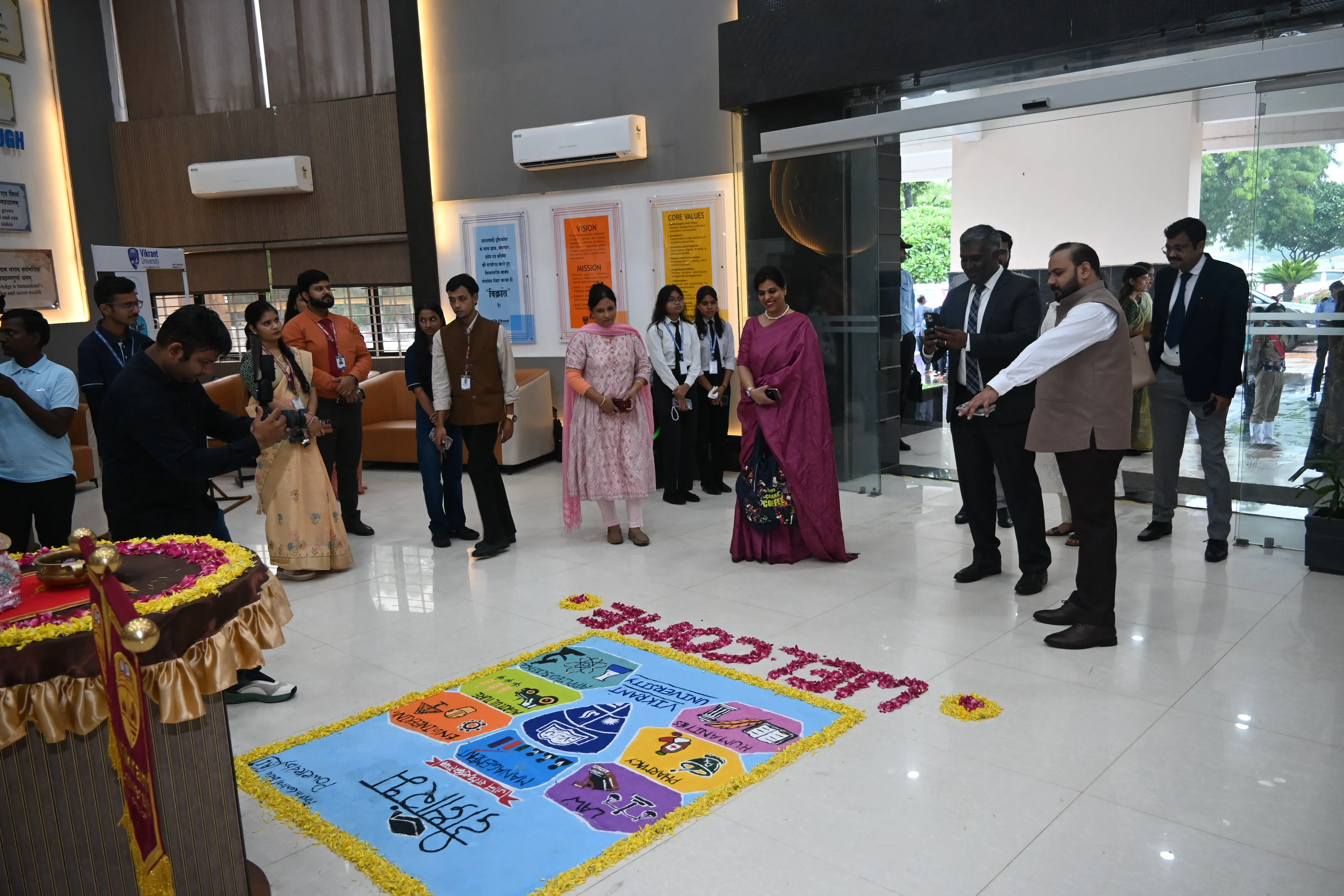 Vikrant University Organised Deeksha Arambhh   2026 New Students Welcome (5)