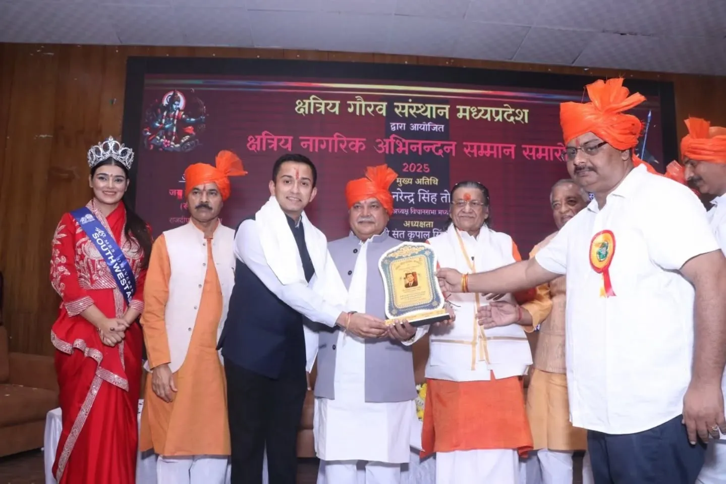Vikrant University’s Pro-Chancellor Honoured with the Kshatriya Gaurav Samman by Kshatriya Gaurav Sansthan, Madhya Pradesh