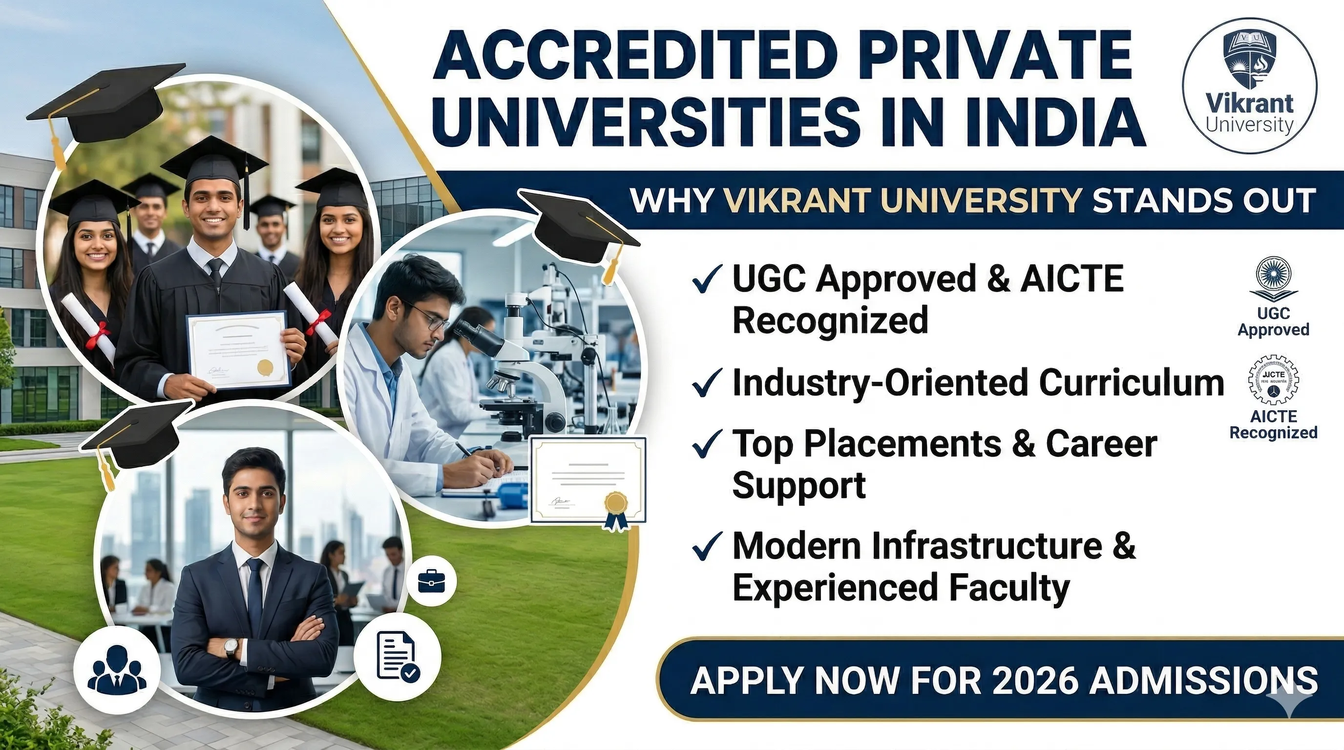 Accredited Private Universities in India