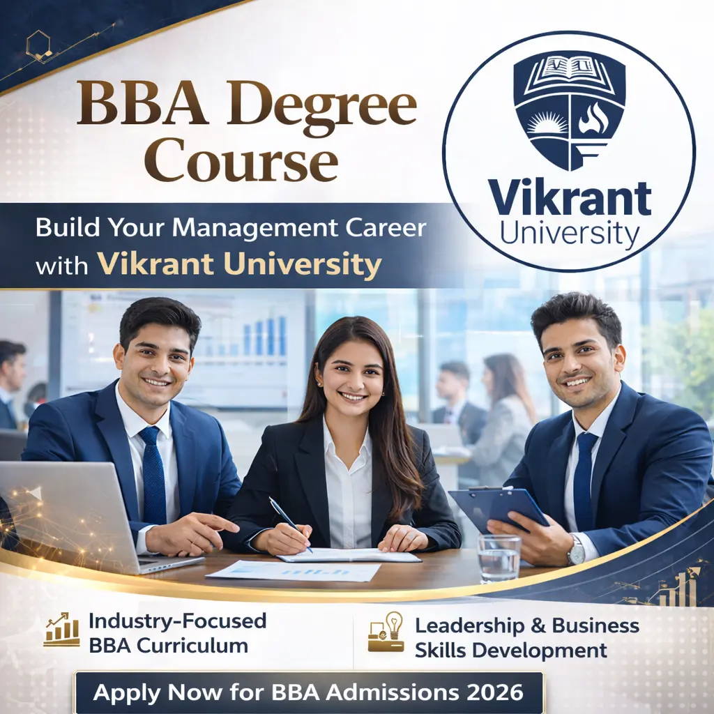 BBA Degree Course – with Vikrant University