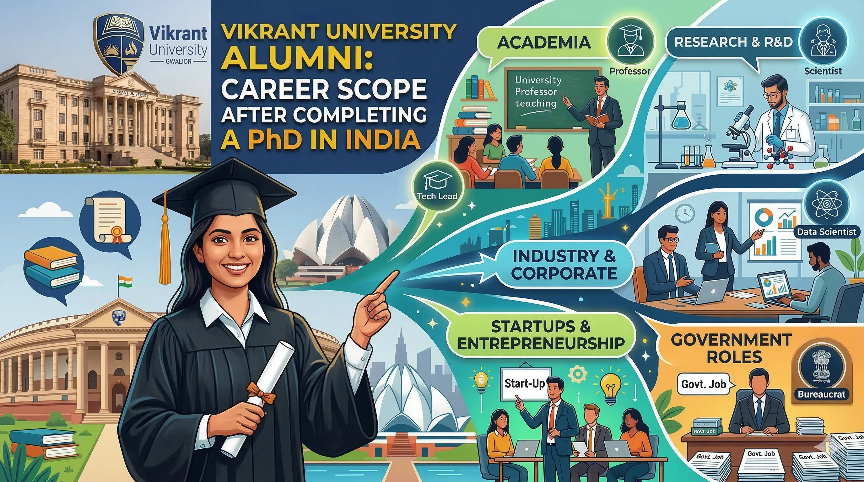 Career Scope After Completing a PhD in India