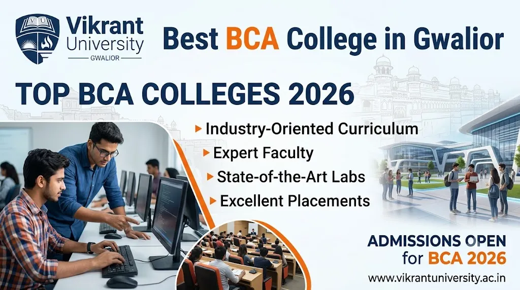 Best BCA College in Gwalior: Top BCA Colleges 2026