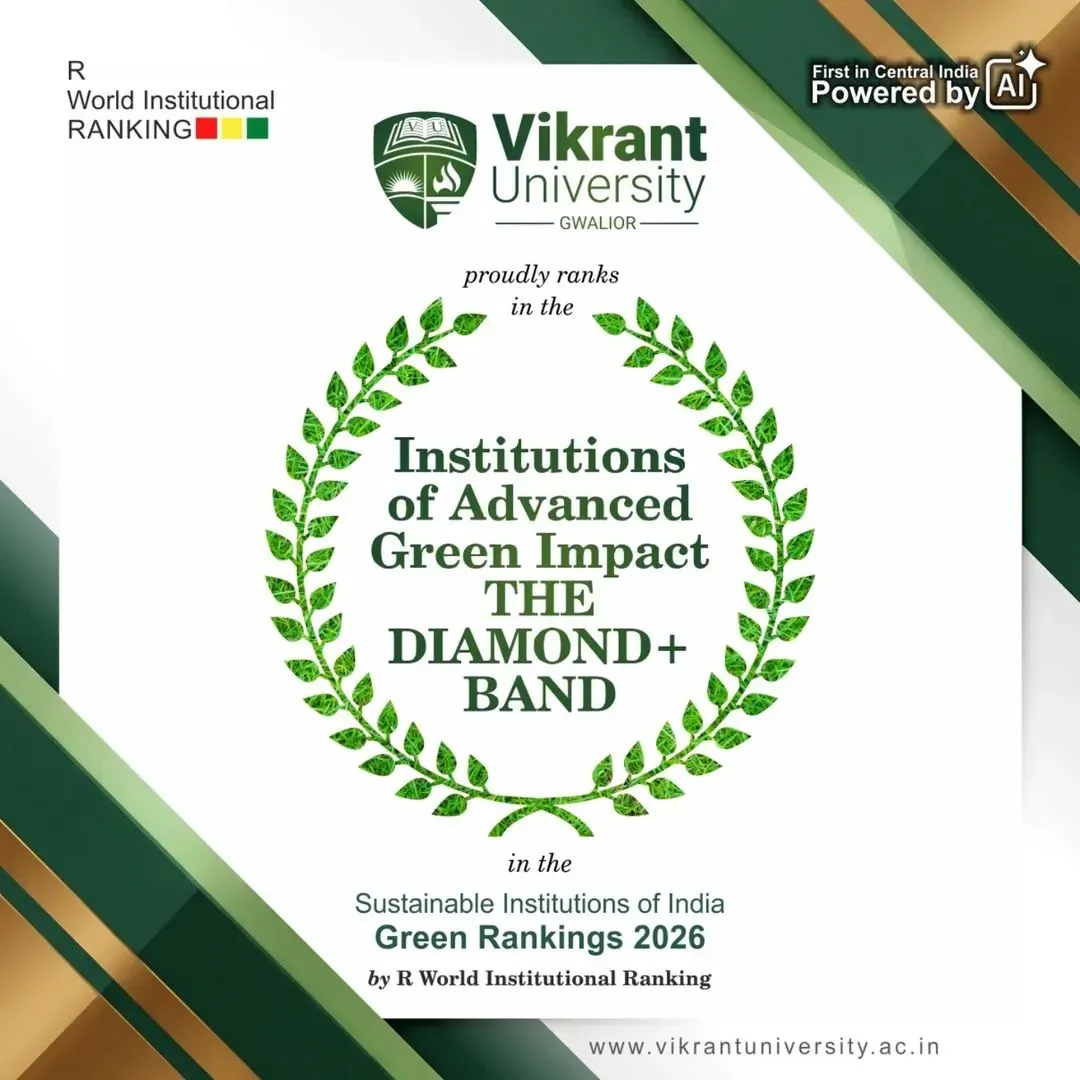 VU Achieves Diamond+ Band in Green Rankings 2026