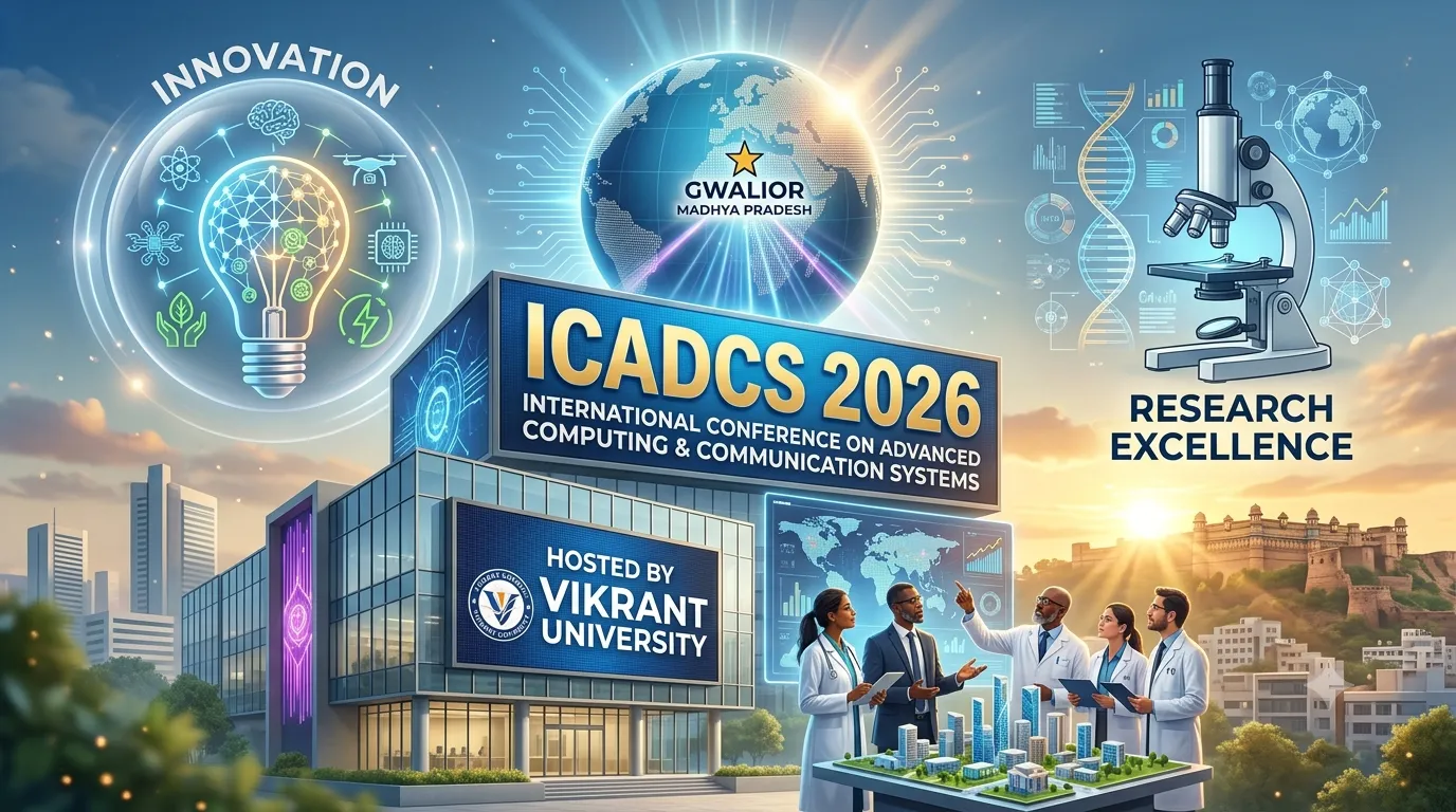 Innovation Meets Research Excellence at ICADCS 2026 Hosted by Vikrant University