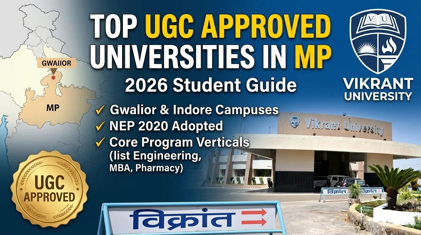 UGC Approved Universities in MP India: Complete Guide for Students (2026)