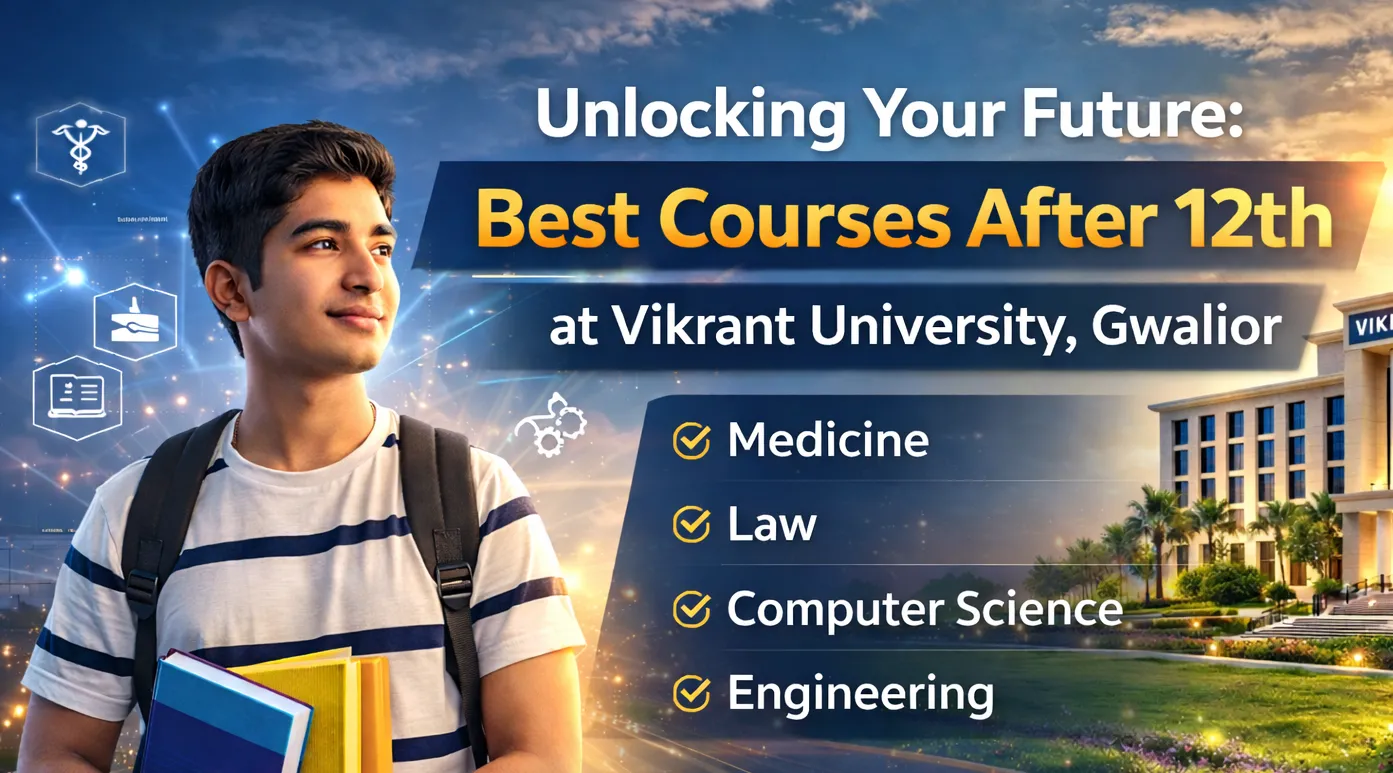Unlocking Your Future: Best Courses After 12th at Vikrant University, Gwalior