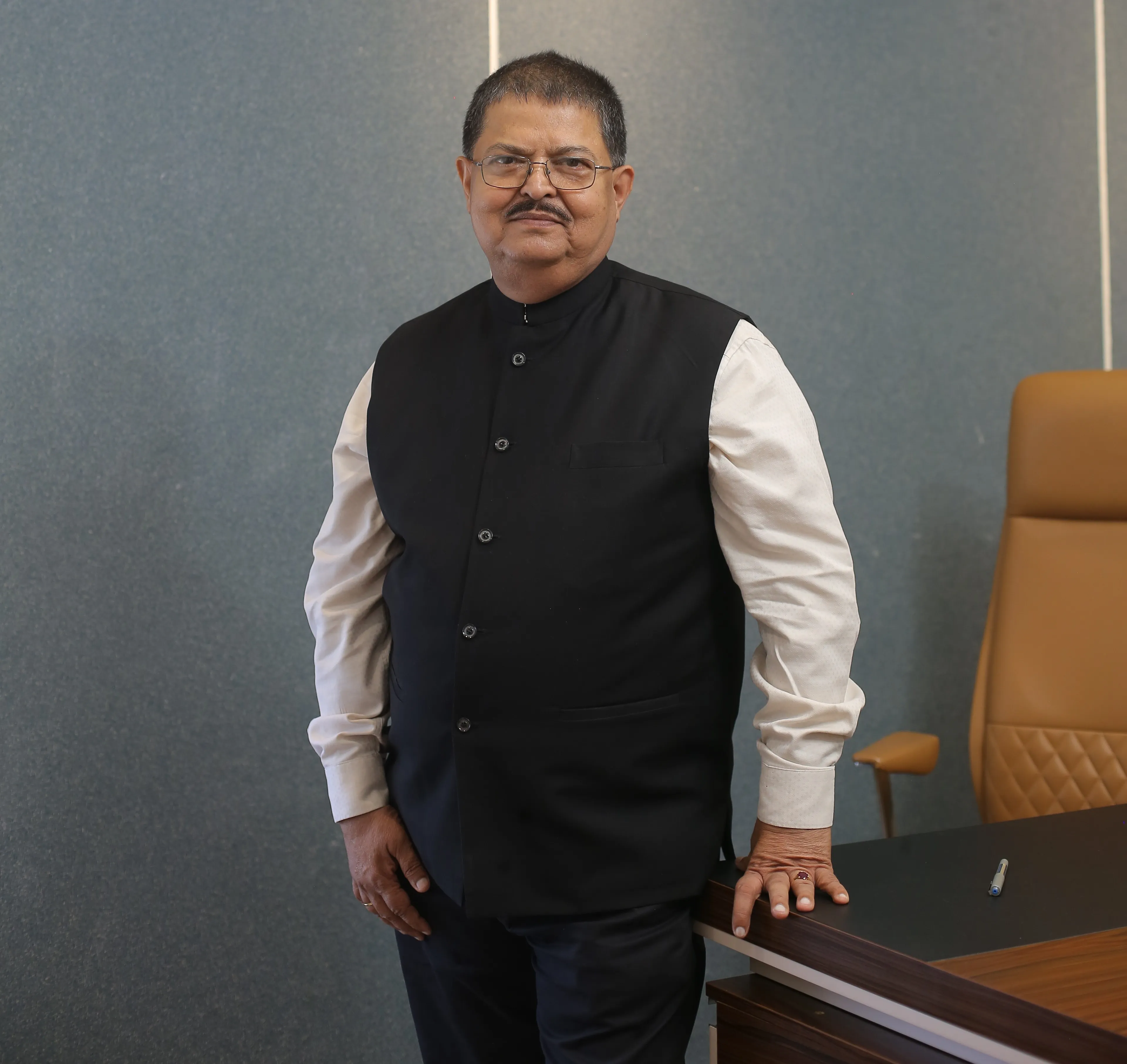 Hon'ble Chancellor Sir at an event