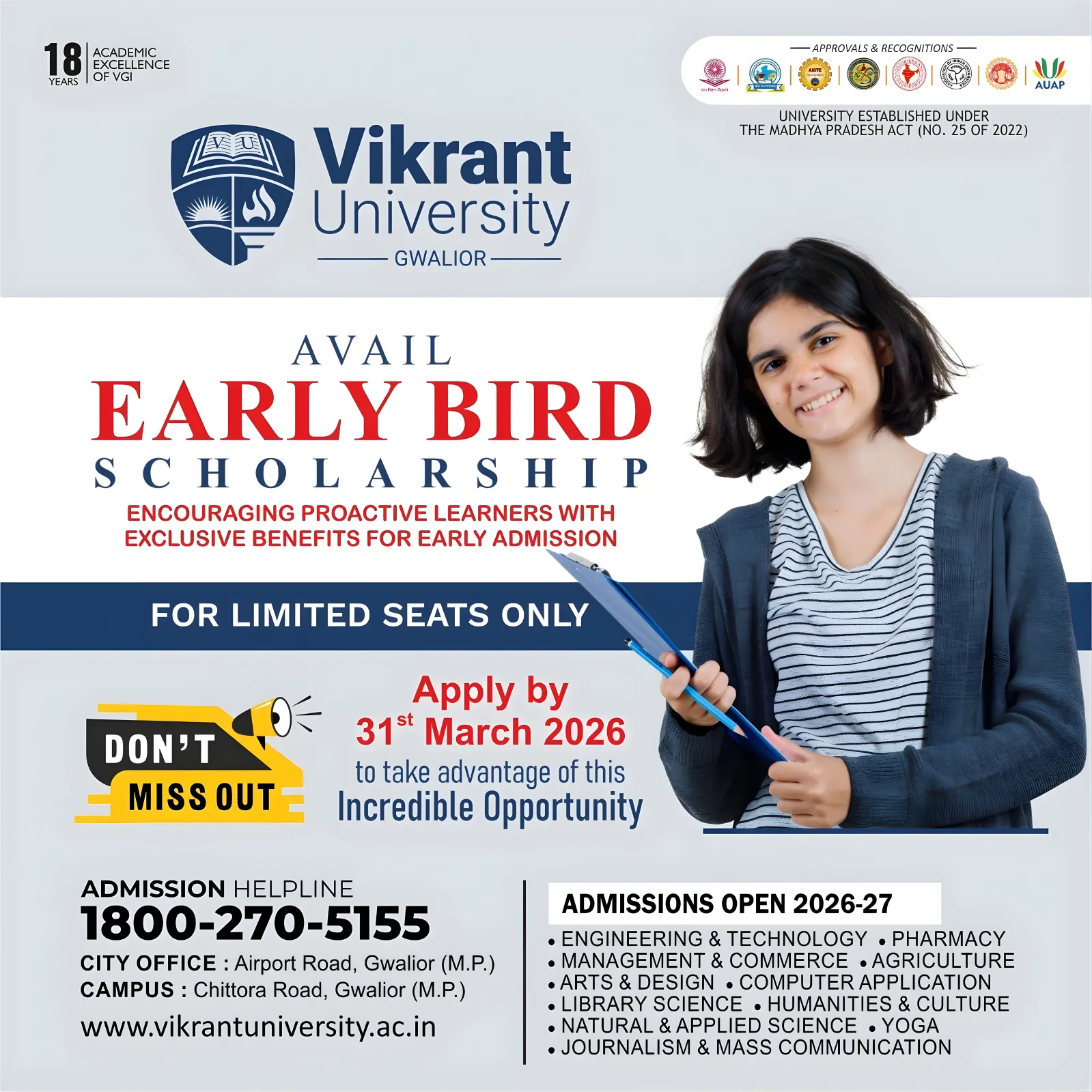 Scholarship Available