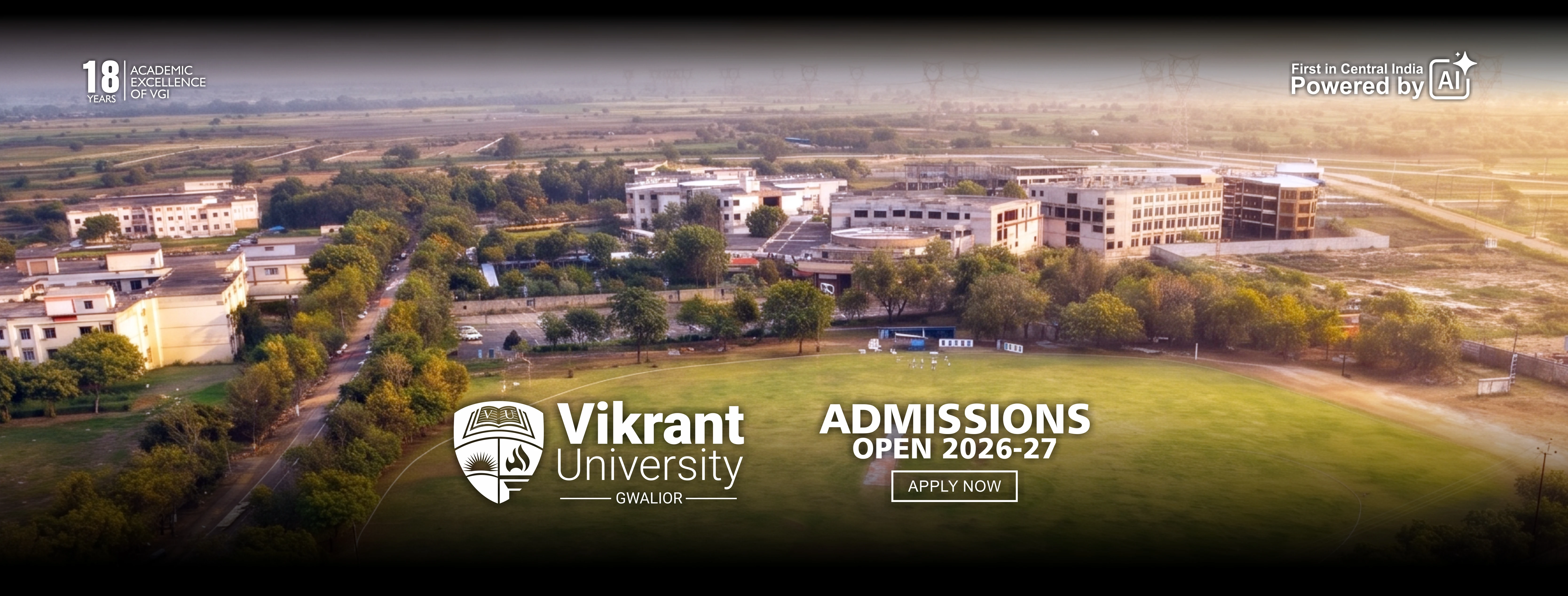 Admission Open At Vikrant University