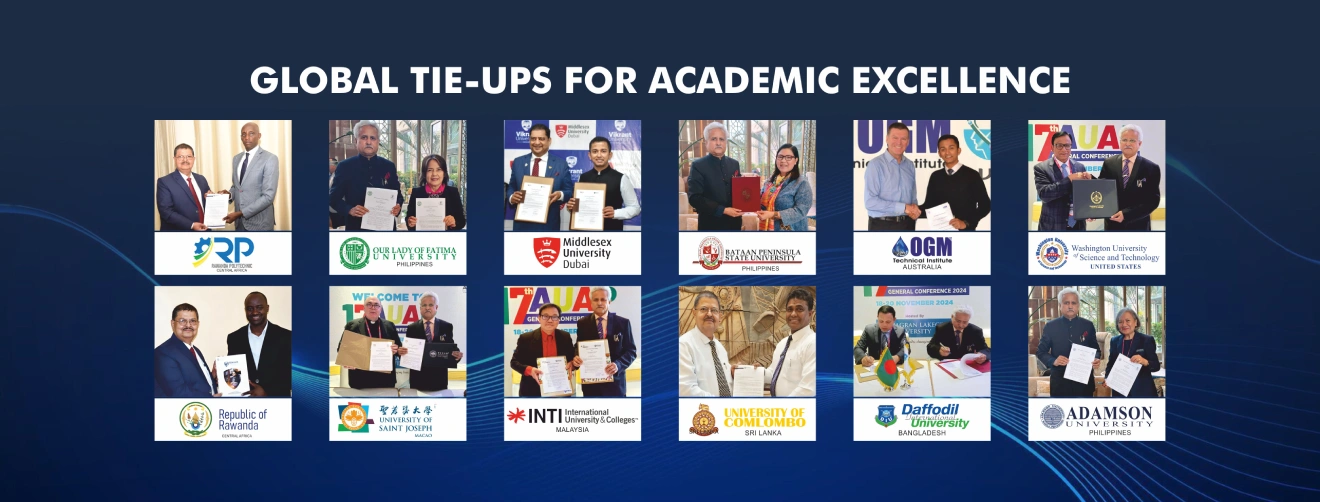 Global ties ups of VU 