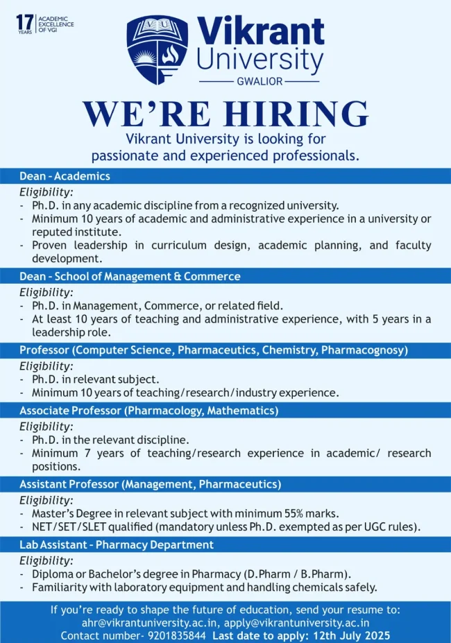 VU Hiring