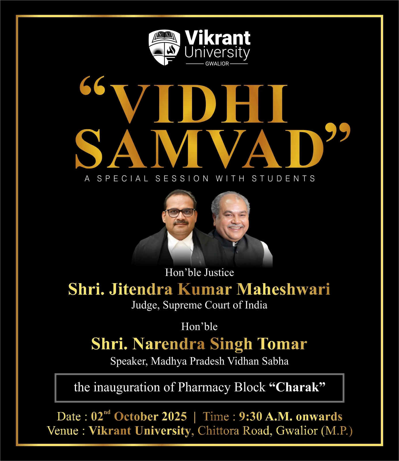 Vidhi Samvad revised mob banner